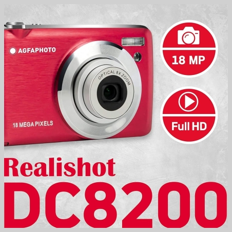 Agfaphoto DC8200 Red