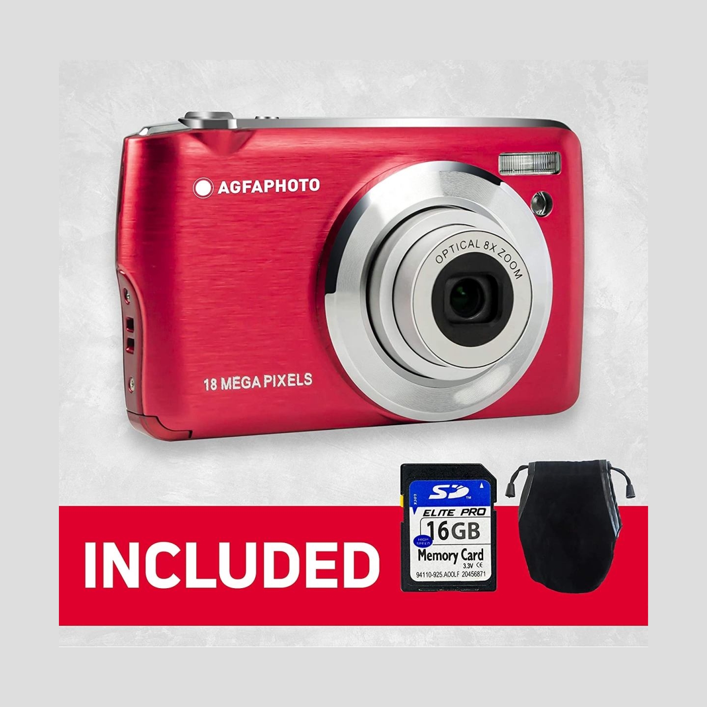 Agfaphoto DC8200 Red