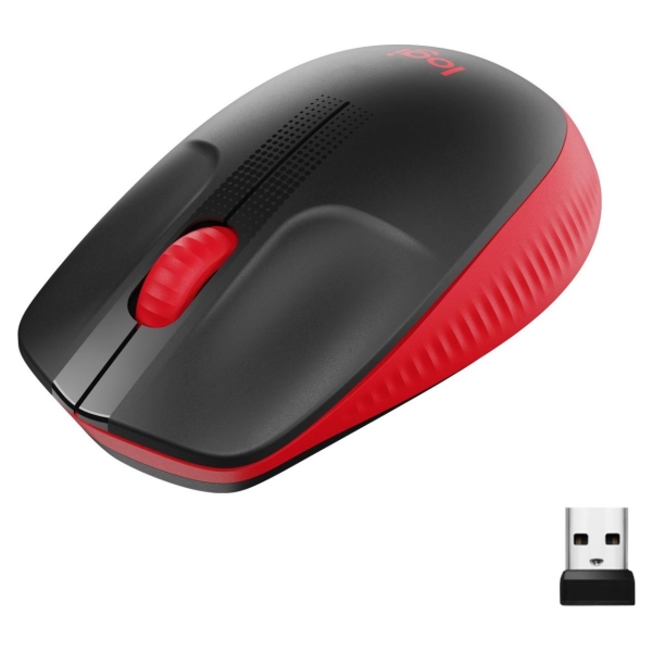 Logitech M190 Wireless Mouse - RED