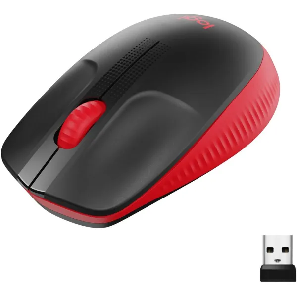 Logitech M190 Wireless Mouse - RED