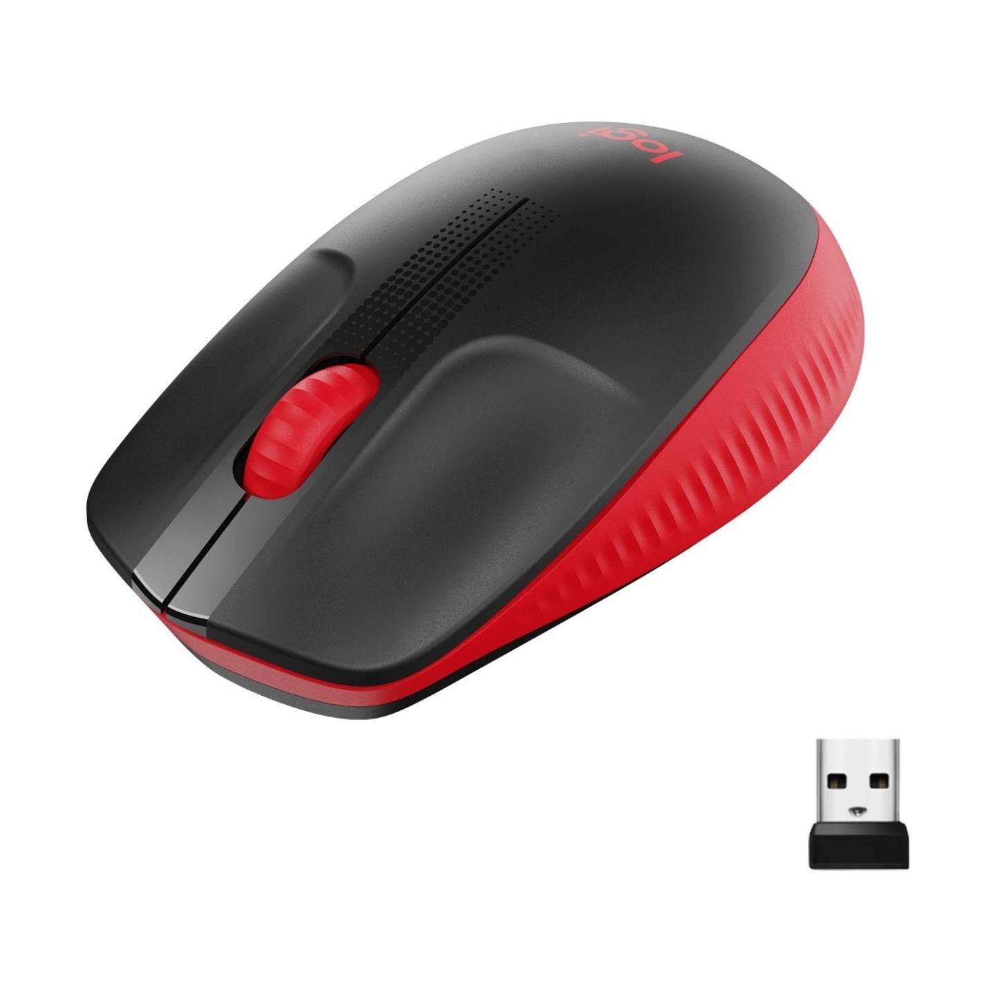 Logitech M190 Wireless Mouse - RED