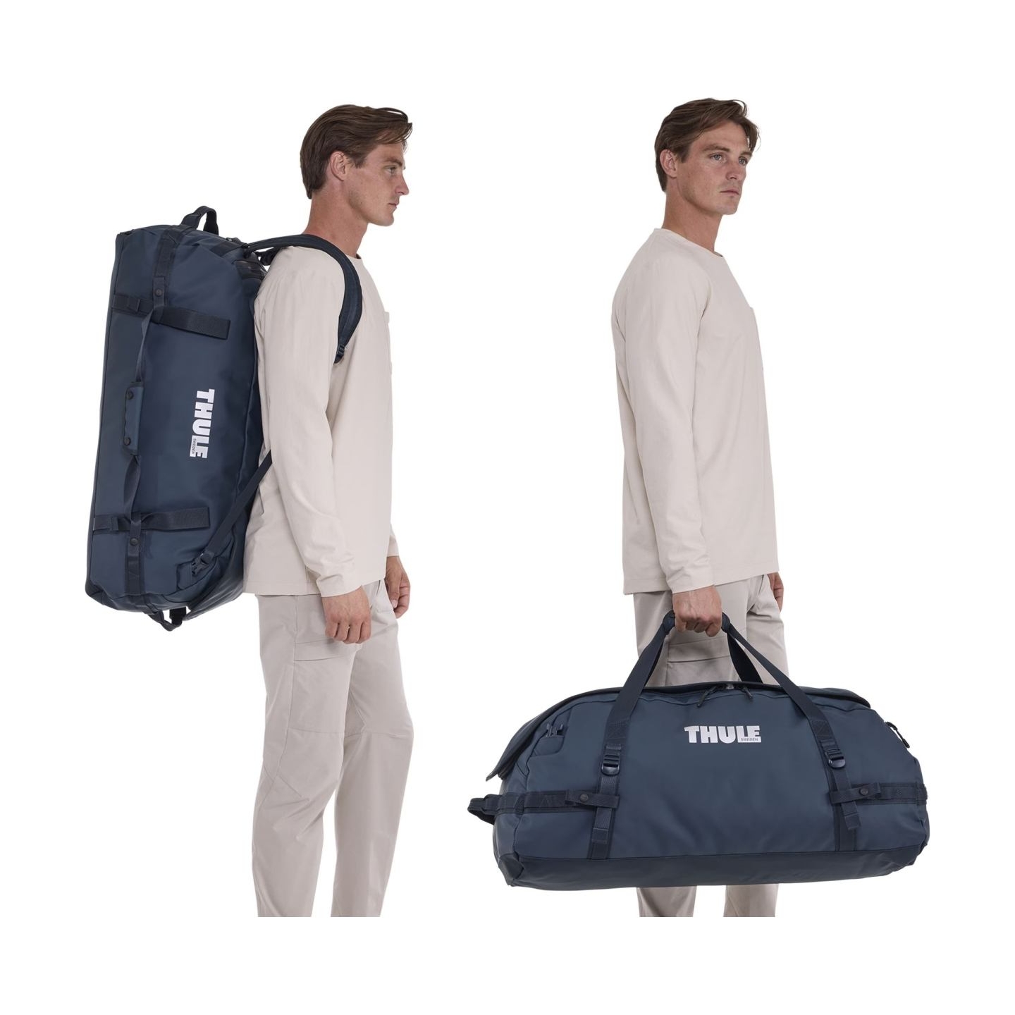 Thule 5596 Chasm 90L duffel bag darkest blue