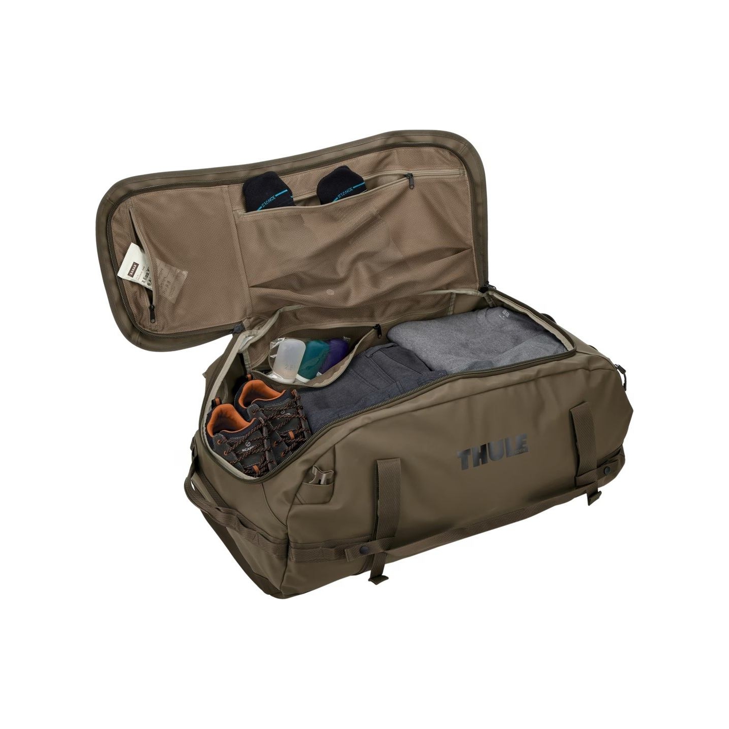 Thule 5597 Chasm 90L duffel bag deep khaki
