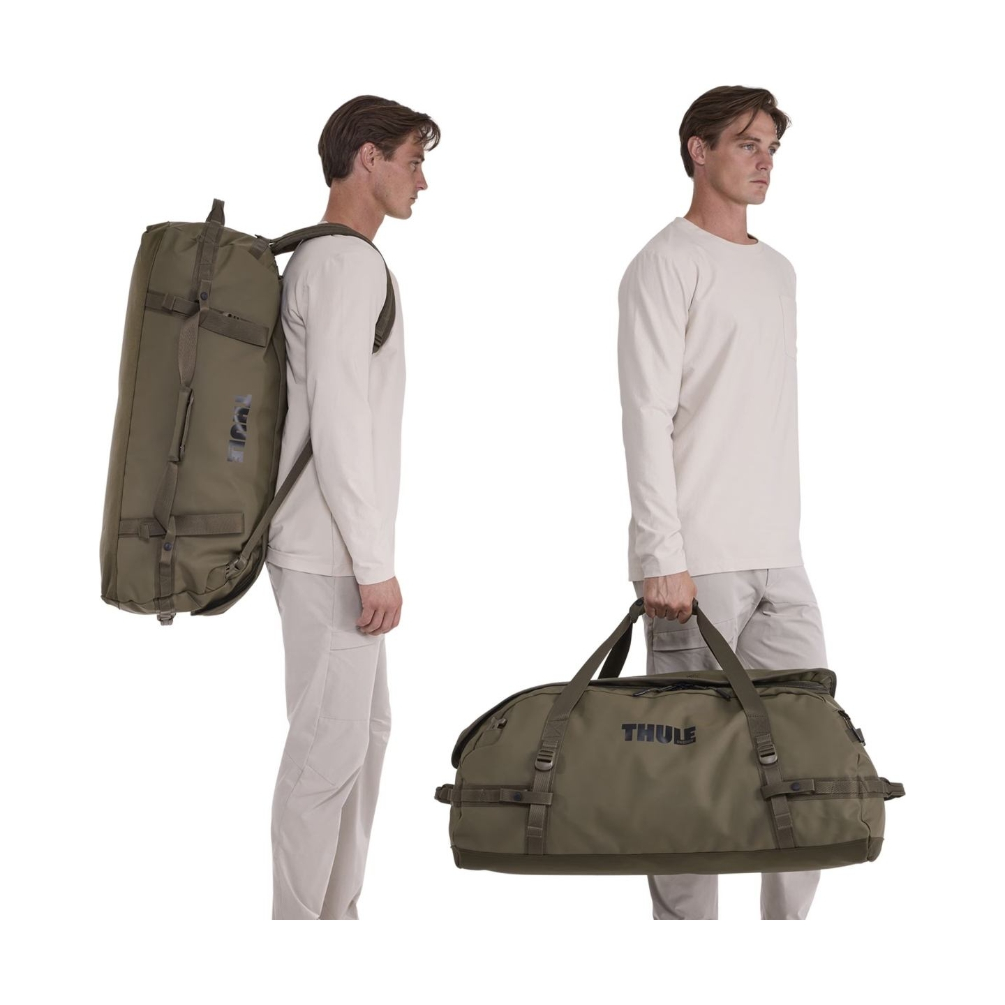 Thule 5597 Chasm 90L duffel bag deep khaki