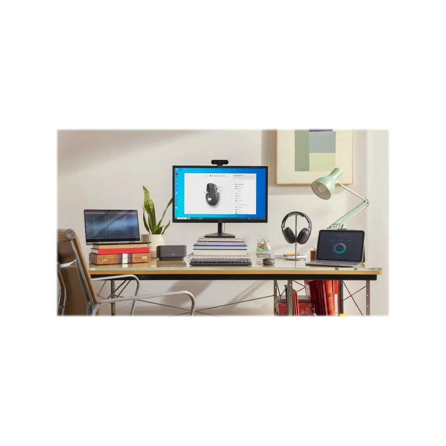 Logitech  Logitech MX Anywhere 3S Mouse - RF Wireless + Bluetooth, Laser, 8000 DPI, Graphite / 910-006929