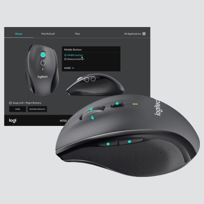 Logitech LOGI Marathon M705 Wireless Mouse