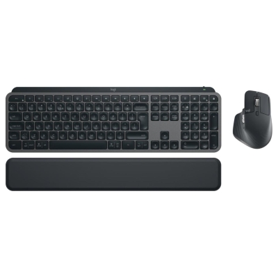 Logitech MX Keys S Keyboard + Mouse + Mousepad Combo Graphite US 920-011614