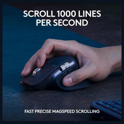 Logitech MX Keys S Keyboard + Mouse + Mousepad Combo Graphite US 920-011614