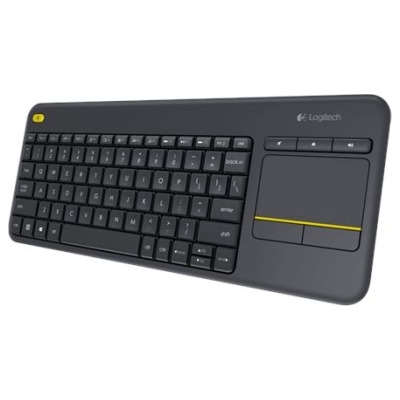 Logitech K400+ Wireless Touch Keyboard black