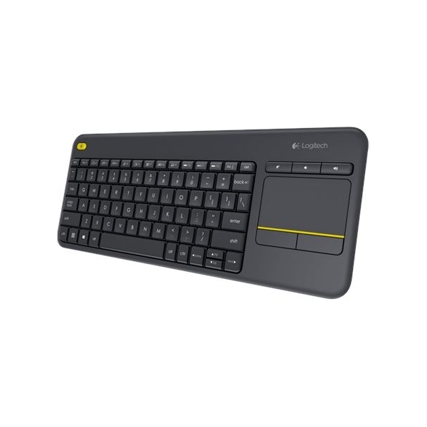 Logitech K400+ Wireless Touch Keyboard black