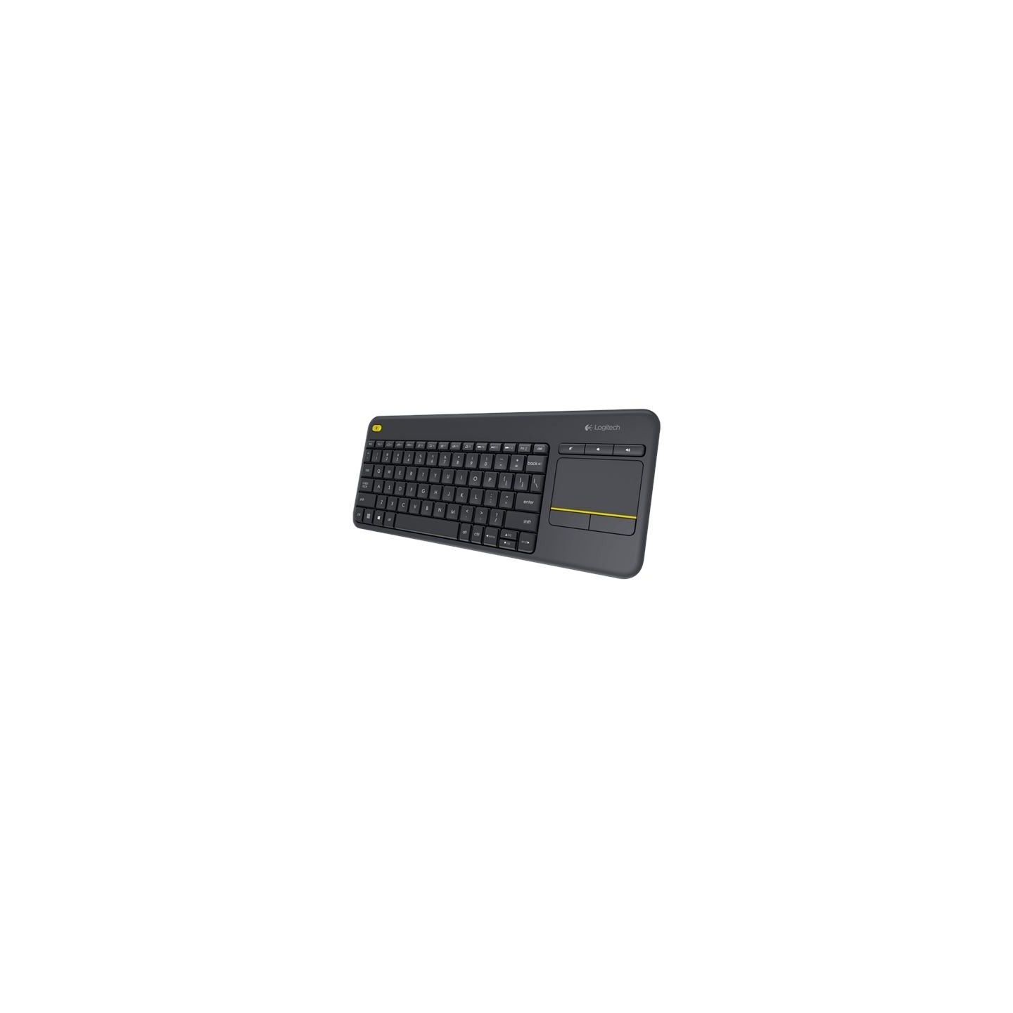 Logitech LOGI K400 Plus Touch Keyboard black (US)