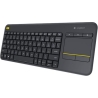 Logitech LOGI K400 Plus Touch Keyboard black (US)