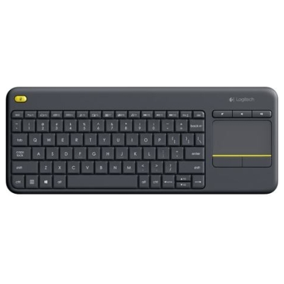Logitech K400+ Wireless Touch Keyboard black