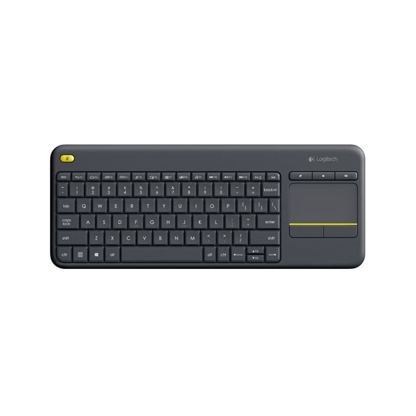 Logitech LOGI K400 Plus Touch Keyboard black (US)