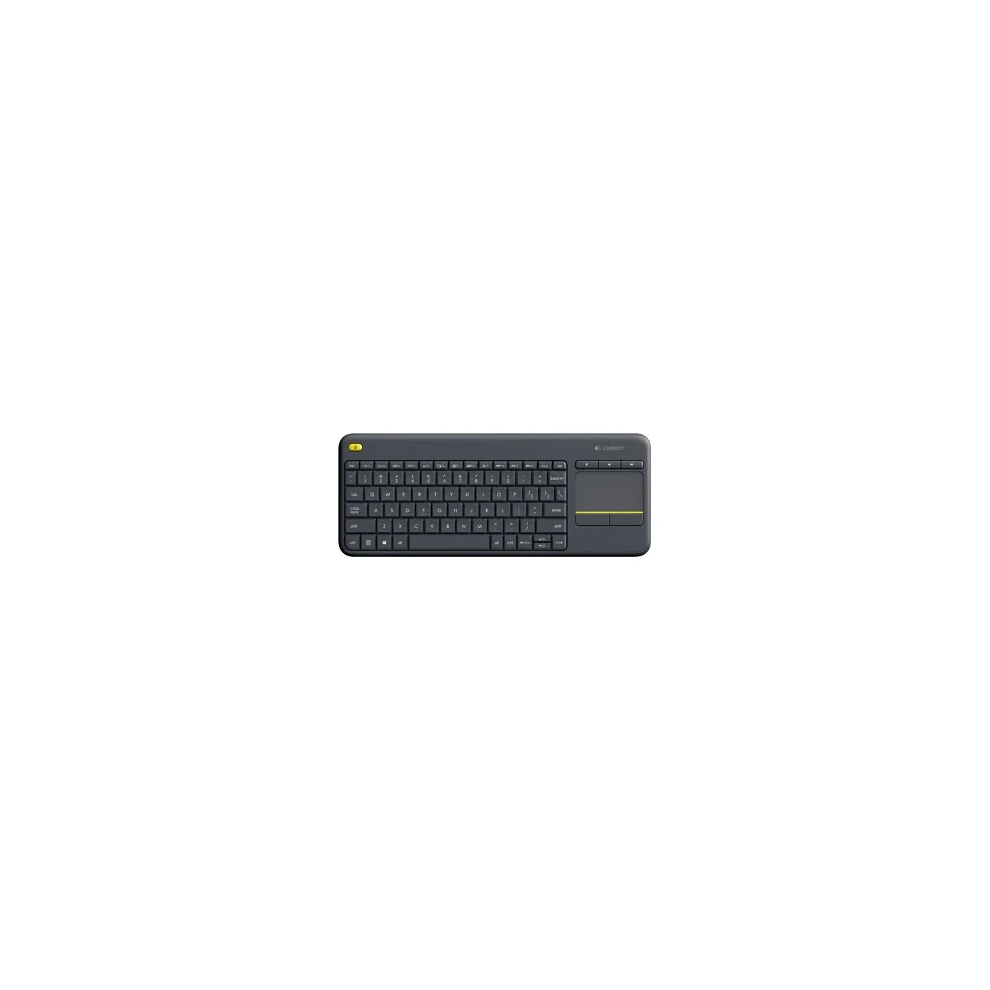 Logitech LOGI K400 Plus Touch Keyboard black (US)