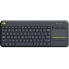Logitech LOGI K400 Plus Touch Keyboard black (US)