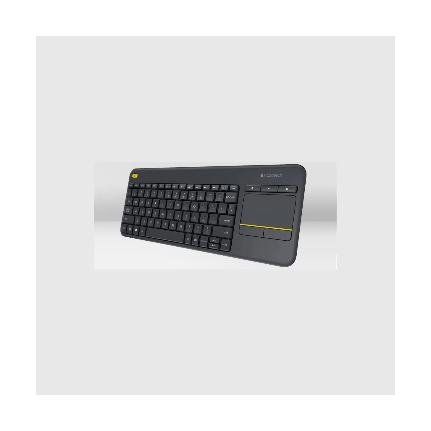 Logitech LOGI K400 Plus Touch Keyboard black (US)