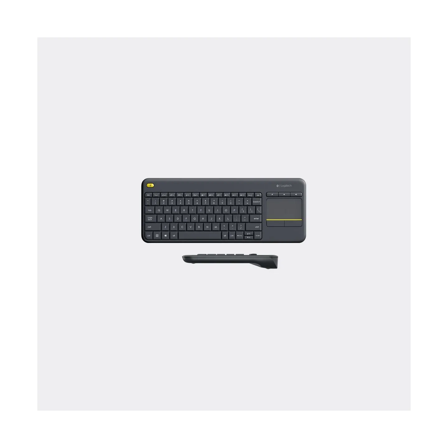 Logitech LOGI K400 Plus Touch Keyboard black (US)