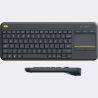 Logitech LOGI K400 Plus Touch Keyboard black (US)
