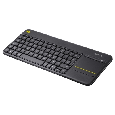Logitech K400+ Wireless Touch Keyboard black