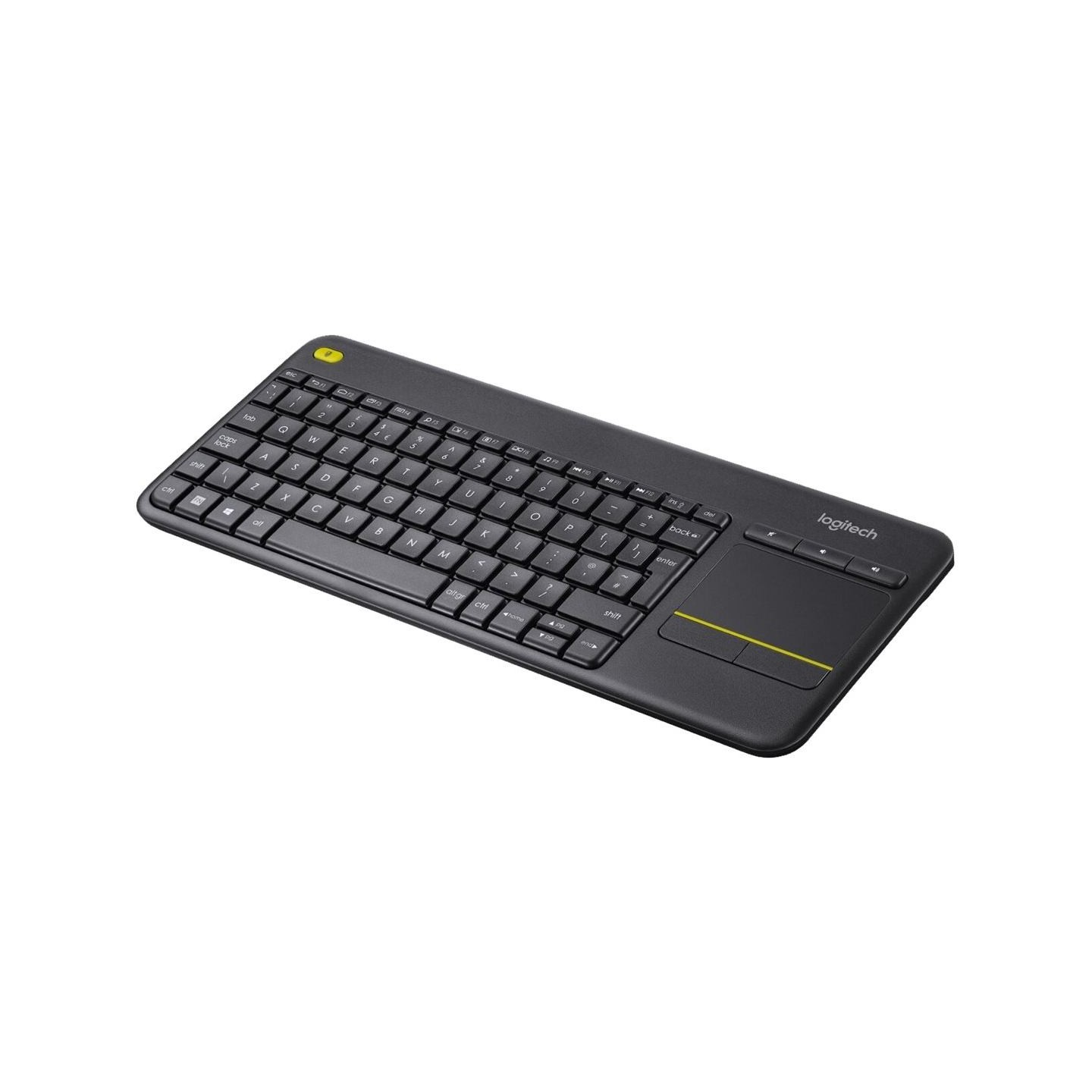 Logitech LOGI K400 Plus Touch Keyboard black (US)