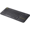 Logitech LOGI K400 Plus Touch Keyboard black (US)