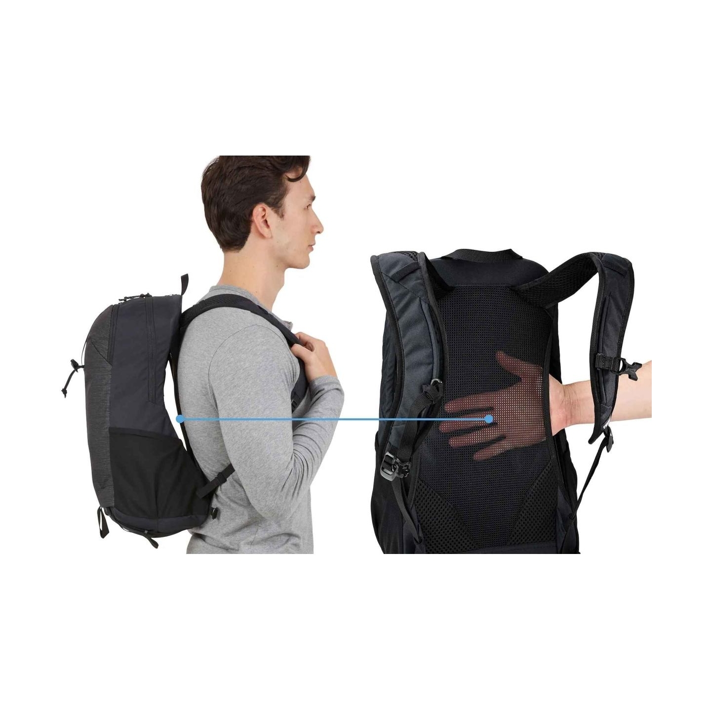 Thule 4515 Nanum 18L Hiking Backpack Black