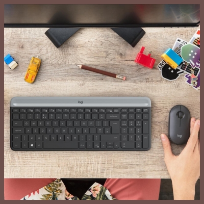 Logitech LOGI MK470 SlimWirel.Combo GRAPHITE US
