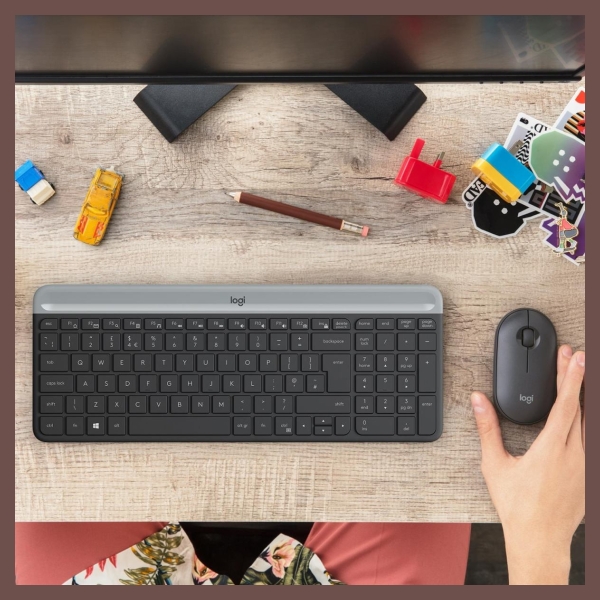 Logitech LOGI MK470 SlimWirel.Combo GRAPHITE US