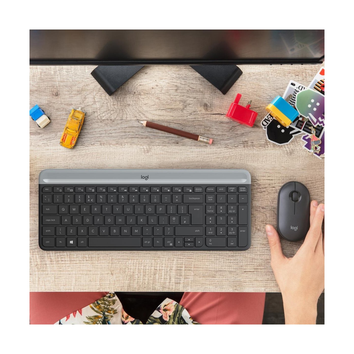 Logitech LOGI MK470 SlimWirel.Combo GRAPHITE US