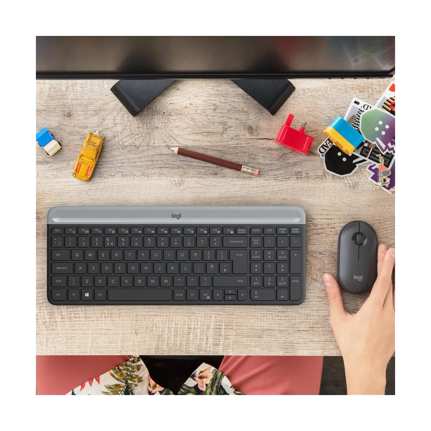 Logitech LOGI MK470 SlimWirel.Combo GRAPHITE US