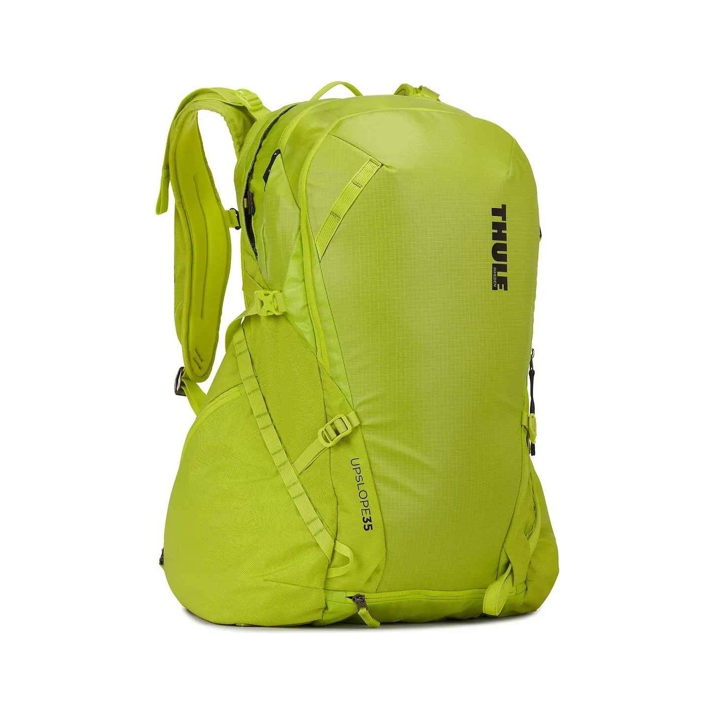 Thule 3610 Upslope 35L Removable Airbag 3.0 Ready Ski And Snowboard Backpack Lime Punch