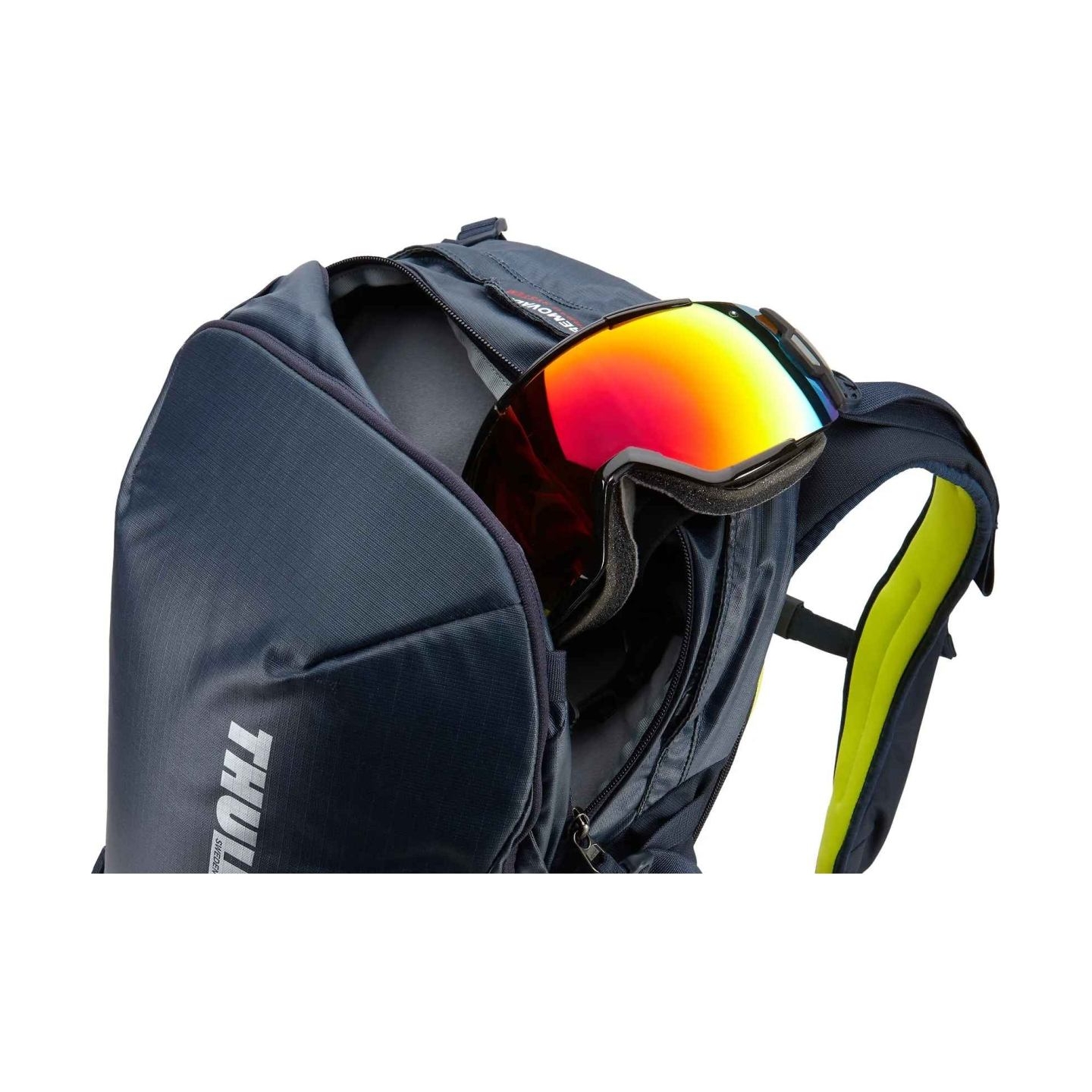Thule 3610 Upslope 35L Removable Airbag 3.0 Ready Ski And Snowboard Backpack Lime Punch