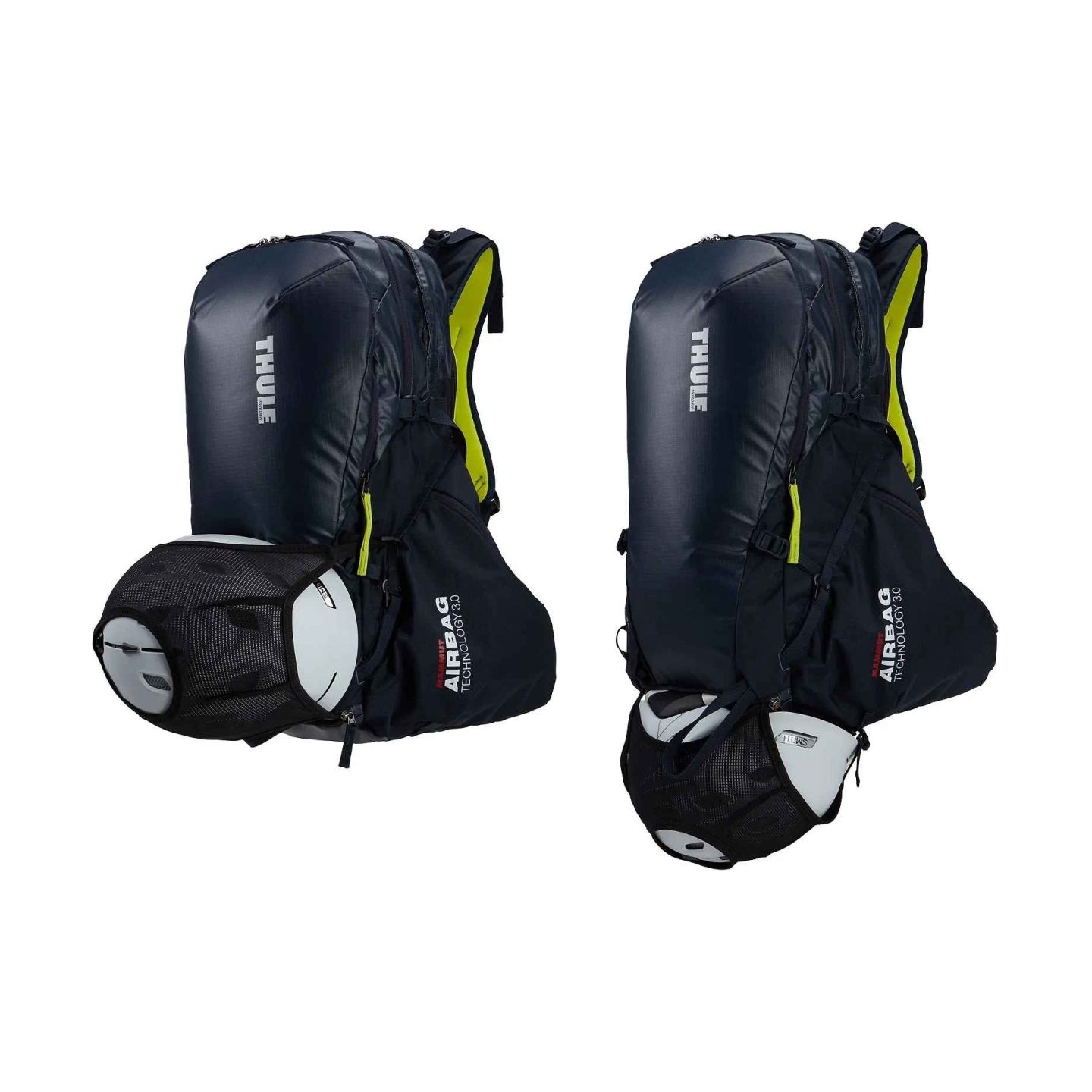 Thule 3610 Upslope 35L Removable Airbag 3.0 Ready Ski And Snowboard Backpack Lime Punch