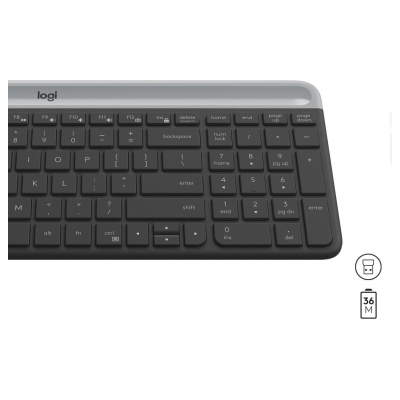 Logitech LOGI MK470 SlimWirel.Combo GRAPHITE US