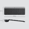 Logitech LOGI MK470 SlimWirel.Combo GRAPHITE US