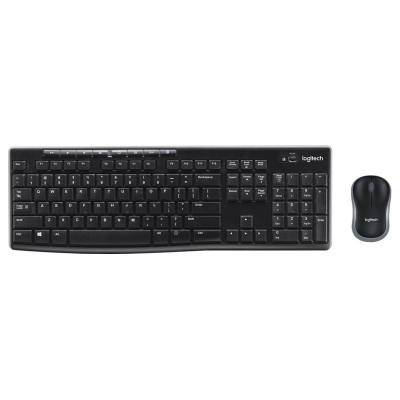 Logitech MK270 Wireless Combo - BLACK - US INT'L