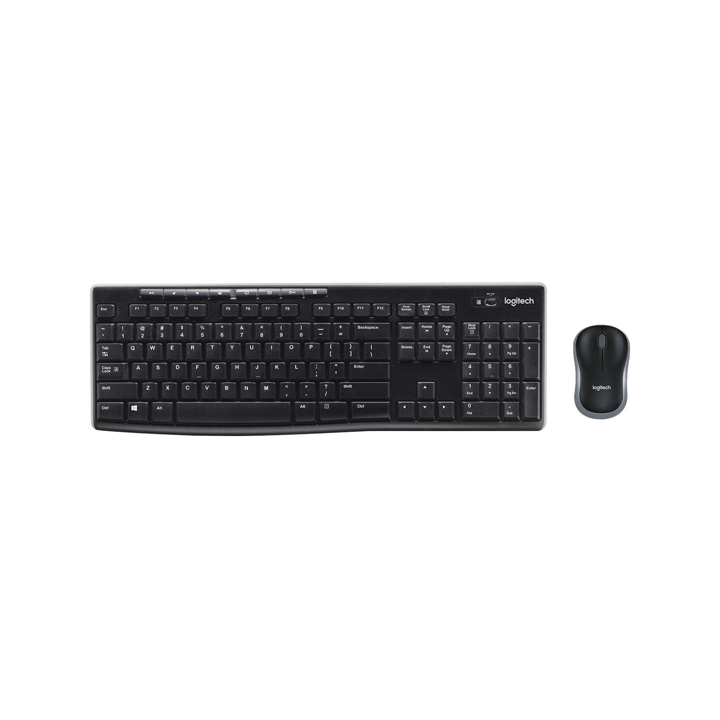 Logitech Keyboard MK270 black US/Int Layout / 920-004509