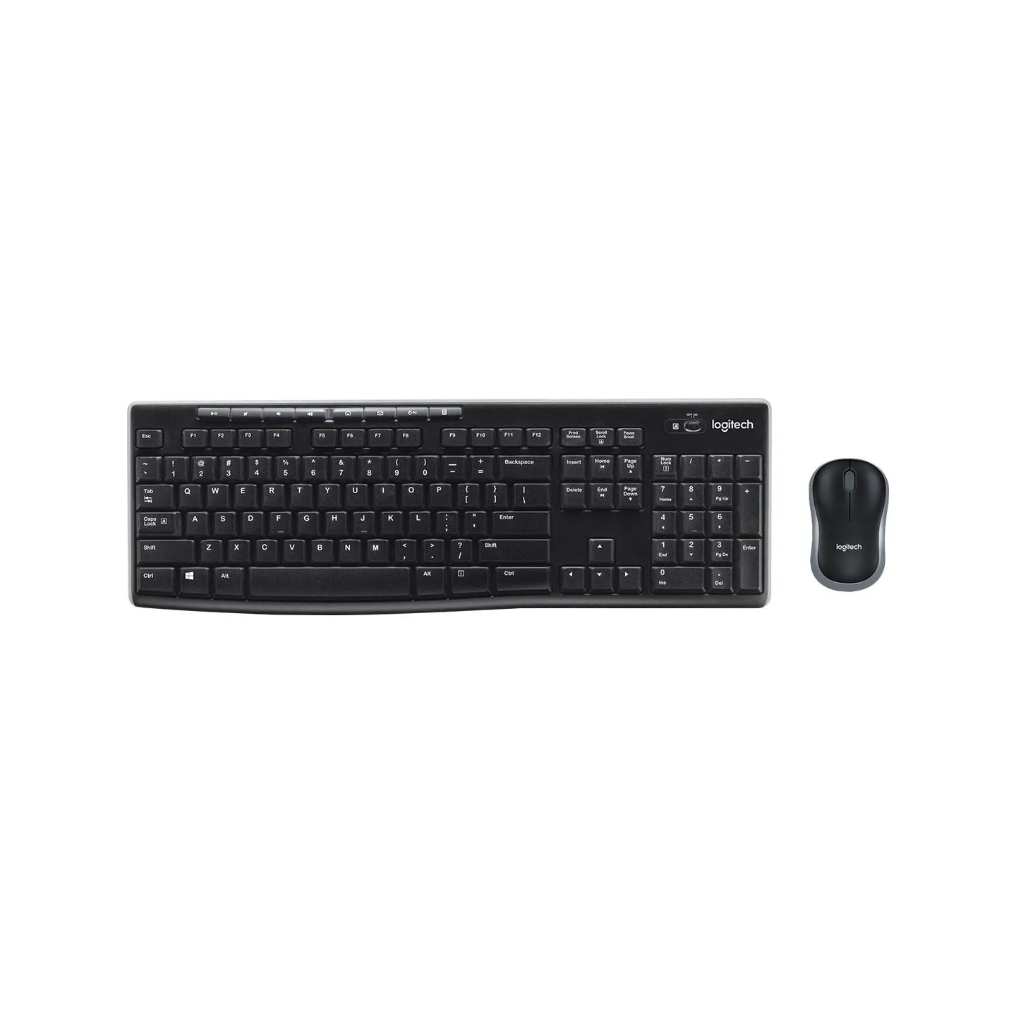 Logitech Keyboard MK270 black US/Int Layout / 920-004509