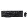 Logitech Keyboard MK270 black US/Int Layout / 920-004509