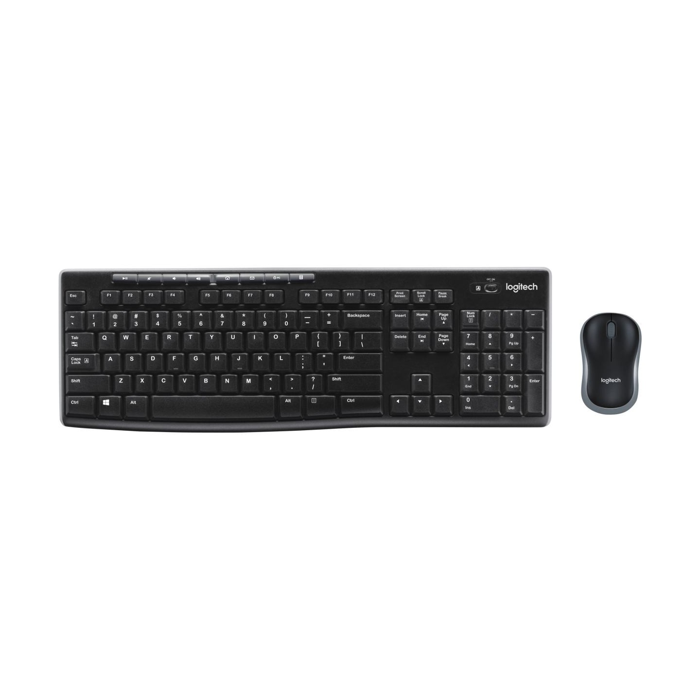 Logitech Keyboard MK270 black US/Int Layout / 920-004509