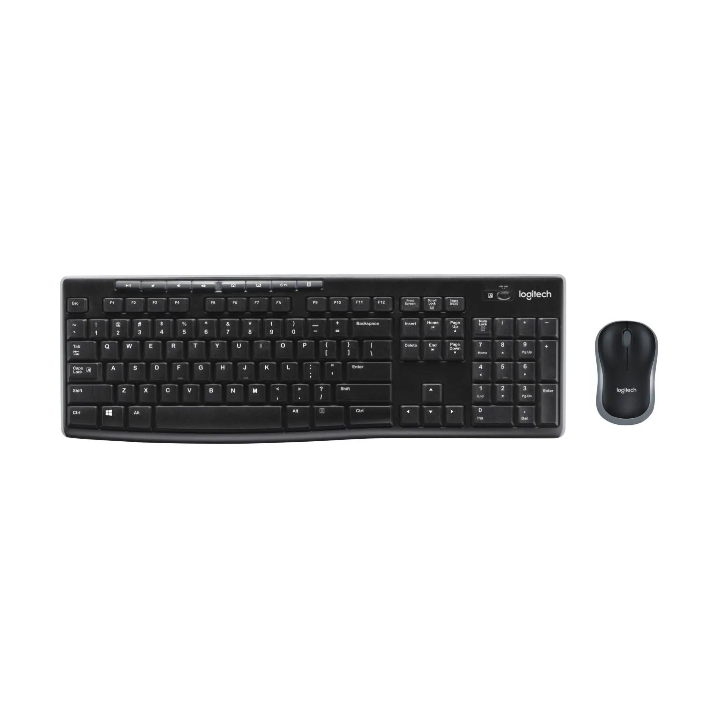 Logitech Keyboard MK270 black US/Int Layout / 920-004509