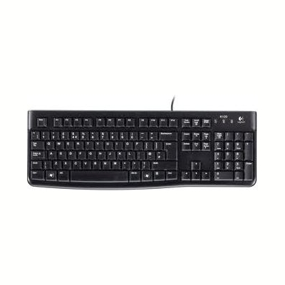 Logitech K120 Corded Keyboard - BLACK - USB - LTH - B2B