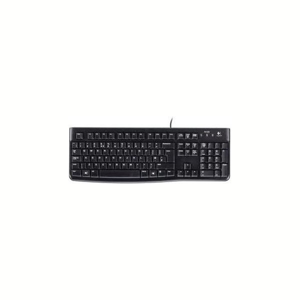 Logitech K120 Corded Keyboard - BLACK - USB - LTH - B2B