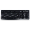 Logitech K120 Corded Keyboard - BLACK - USB - LTH - B2B