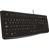 Logitech K120 Corded Keyboard - BLACK - USB - LTH - B2B