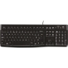 Logitech K120 Corded Keyboard - BLACK - USB - LTH - B2B