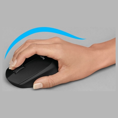 Logitech B330 Wireless Mouse - SILENT PLUS - BLACK - B2B
