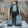 Thule 4986 Chasm Carry on Wheeled Duffel Bag 40L Pond Gray