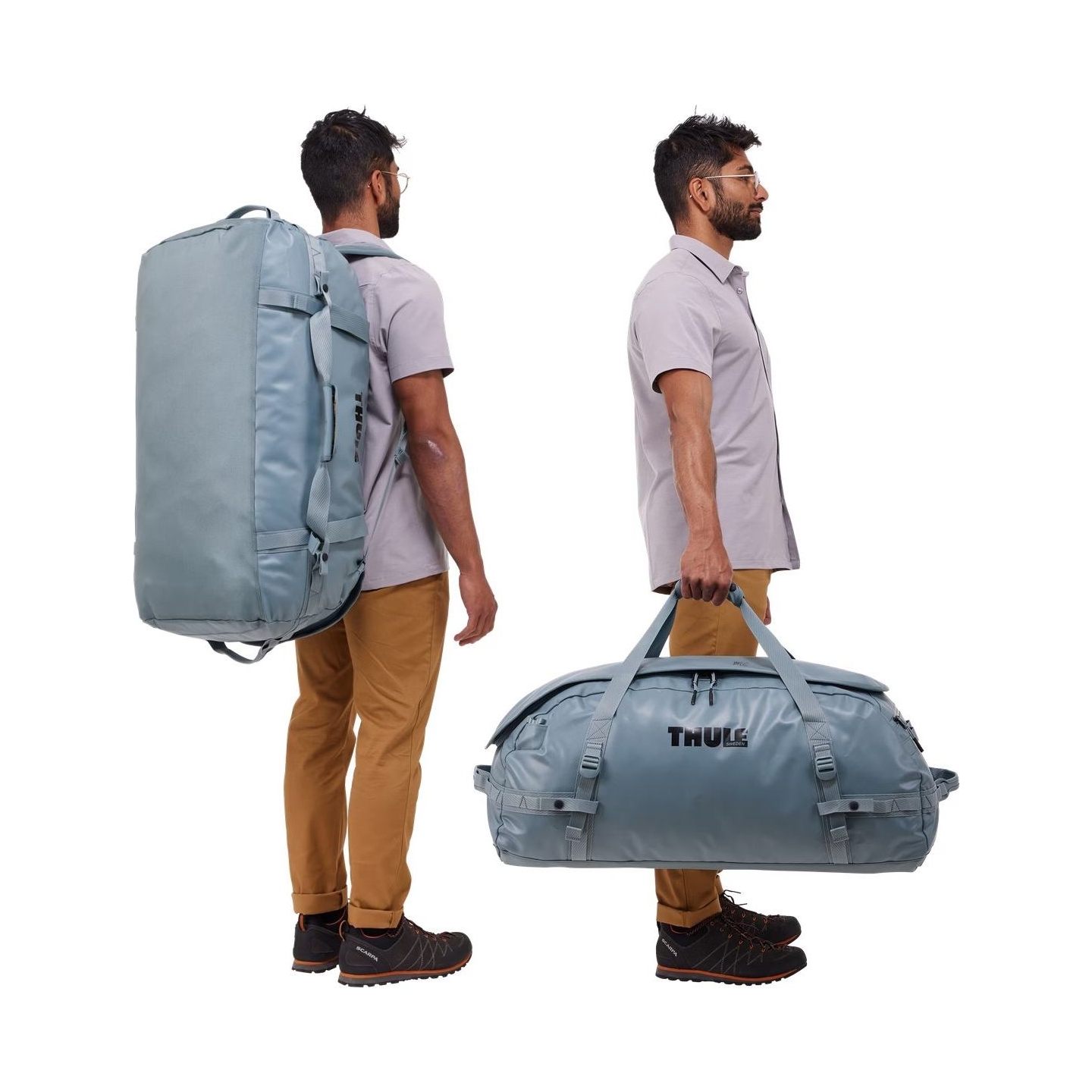 Thule 5000 Chasm Duffel 90L Pond Gray